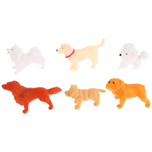 ERINGOGO Realistische Miniatur-hundemodelle Handgefertigtes Spielzeug Für Mädchen Jungen Kinder Tierfigur Puppenhaus- ERINGOGO Realistische Miniatur-hundemodelle Handgefertigtes Spielzeug Für Mädchen Jungen Kinder Tierfigur Puppenhaus- von ERINGOGO