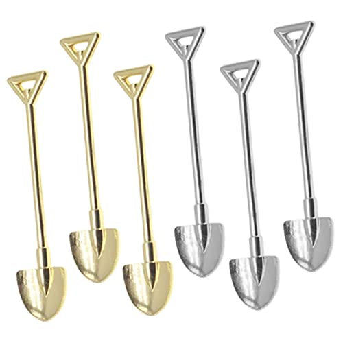 ERINGOGO 6St Mini-Schaufel kinderknallzeug gartenwerkzeuge accesories feengarten dekoring Miniaturen im Freien gefälschte Werkzeugverzierungen Mini-Gartenschaufel Miniatur-Dinge Legierung ERINGOGO 6St Mini-Schaufel kinderknallzeug gartenwerkzeuge accesories feengarten dekoring Miniaturen im Freien gefälschte Werkzeugverzierungen Mini-Gartenschaufel Miniatur-Dinge Legierung von ERINGOGO