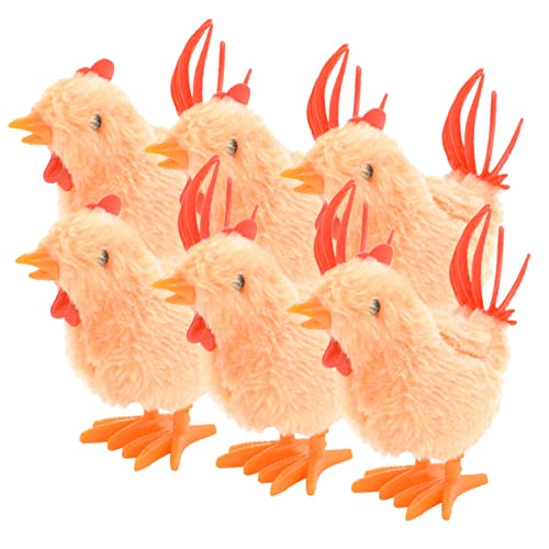 ERINGOGO 6stücke Aufzieh-küken Spielzeug Lustige Plüsch-hühnchen Springende Junge Mädchen Spielzeuge Für Partys Und Osterkörbe Pädagogisches Für Kleine Junge Mädchen ERINGOGO 6stücke Aufzieh-küken Spielzeug Lustige Plüsch-hühnchen Springende Junge Mädchen Spielzeuge Für Partys Und Osterkörbe Pädagogisches Für Kleine Junge Mädchen von ERINGOGO