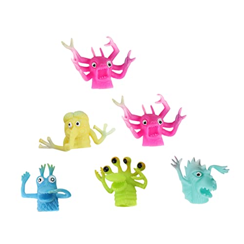 ERINGOGO 6Stücke Fingerpuppen Für Puppenspielzeug Für Kleinkinder Lustige Fingerfiguren Im Zufälligen Stil Für Kindergeburtstag Und Kreative Spiele ERINGOGO 6Stücke Fingerpuppen Für Puppenspielzeug Für Kleinkinder Lustige Fingerfiguren Im Zufälligen Stil Für Kindergeburtstag Und Kreative Spiele von ERINGOGO