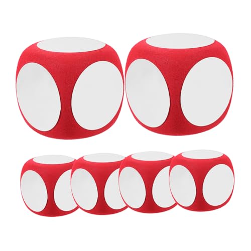 ERINGOGO 6Stücke Große DIY Schaumwürfel Abwischbar Leere für Lernspiele für Klassenzimmer Partys und Kreative Aktivitäten Langlebiges Material Vielseitig Einsetzbar ERINGOGO 6Stücke Große DIY Schaumwürfel Abwischbar Leere für Lernspiele für Klassenzimmer Partys und Kreative Aktivitäten Langlebiges Material Vielseitig Einsetzbar von ERINGOGO