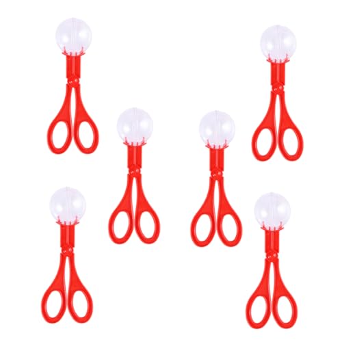 ERINGOGO 6Stücke Insektenfang Set Teiliges Set Mit Langen Zangen Und Schaufeln Für Outdoor Für Kleine Und Rot von ERINGOGO