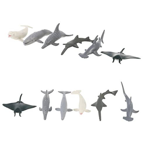 ERINGOGO 6Stücke Meerestiere Realistische Plastik Tiermodelle für Pädagogisches Badespielzeug für Frühe Bildung und Kreative Dekoration ERINGOGO 6Stücke Meerestiere Realistische Plastik Tiermodelle für Pädagogisches Badespielzeug für Frühe Bildung und Kreative Dekoration von ERINGOGO