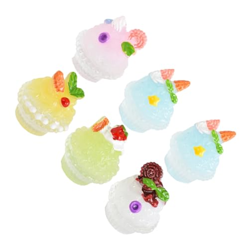ERINGOGO 6Stücke Mikro Landschaft Mini Eiscreme Dekorationsset Teiliges Modell Für Puppenhaus Dessert Szene Für Kreative Mikrolandschaften ERINGOGO 6Stücke Mikro Landschaft Mini Eiscreme Dekorationsset Teiliges Modell Für Puppenhaus Dessert Szene Für Kreative Mikrolandschaften von ERINGOGO