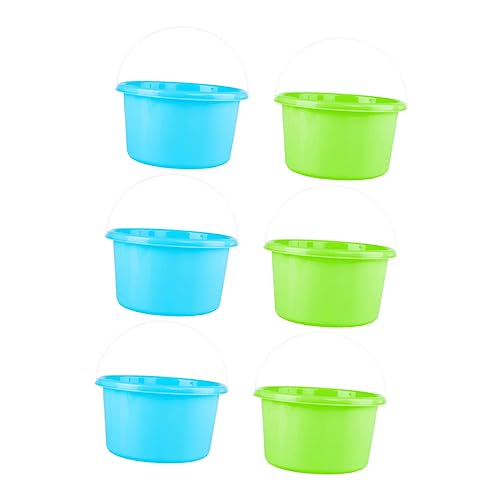 ERINGOGO 6Stücke Mini Strandkübel Für Kreatives Eimerspielzeug Aus Bunte Sandspielzeuge Für Garten Und Strand Für Kleine Abenteurer ERINGOGO 6Stücke Mini Strandkübel Für Kreatives Eimerspielzeug Aus Bunte Sandspielzeuge Für Garten Und Strand Für Kleine Abenteurer von ERINGOGO
