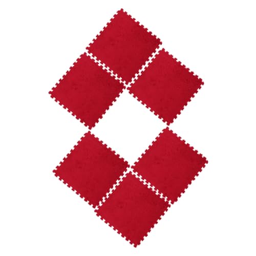 ERINGOGO 6Stücke Multifunktionale Puzzlematten Teilig Hautfreundlich Langlebig Spielmatte Für Wohnzimmer Und Kinderzimmer Einfach Zu Verlegen von ERINGOGO