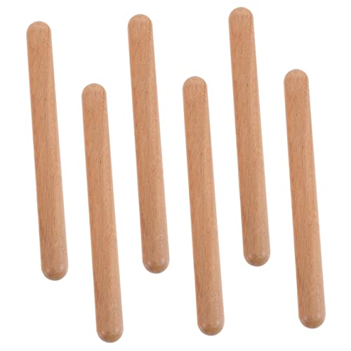 ERINGOGO 6Stücke Musikalische Rhythmus Sticks für Holz Schlaginstrumente zur Musikalischer und Denkens für Klassenzimmer und Zuhause ERINGOGO 6Stücke Musikalische Rhythmus Sticks für Holz Schlaginstrumente zur Musikalischer und Denkens für Klassenzimmer und Zuhause von ERINGOGO