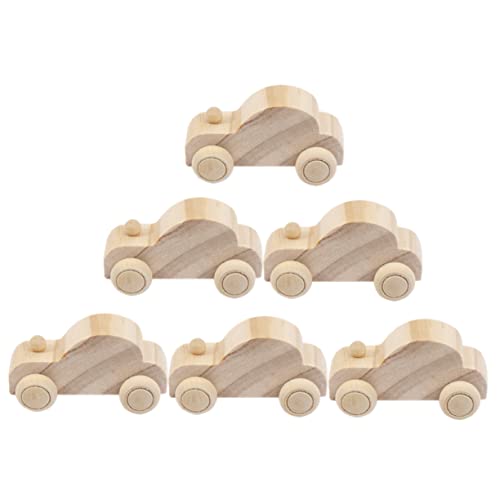 ERINGOGO 6Stücke Teiliges Unfertige Holzautos für DIY Graffiti Pädagogisches Handwerk für Kreative Aktivitäten für Geburtstagsfeiern und Outdoor Events ERINGOGO 6Stücke Teiliges Unfertige Holzautos für DIY Graffiti Pädagogisches Handwerk für Kreative Aktivitäten für Geburtstagsfeiern und Outdoor Events von ERINGOGO