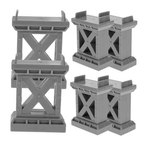 ERINGOGO 6Stücke Teiliges Zugstrecke Stütze Riser Für Holzspielzeuge Stabilisiert Zugbrücken Und Verbessert Spielvergnügen Für Zubehörteile ERINGOGO 6Stücke Teiliges Zugstrecke Stütze Riser Für Holzspielzeuge Stabilisiert Zugbrücken Und Verbessert Spielvergnügen Für Zubehörteile von ERINGOGO