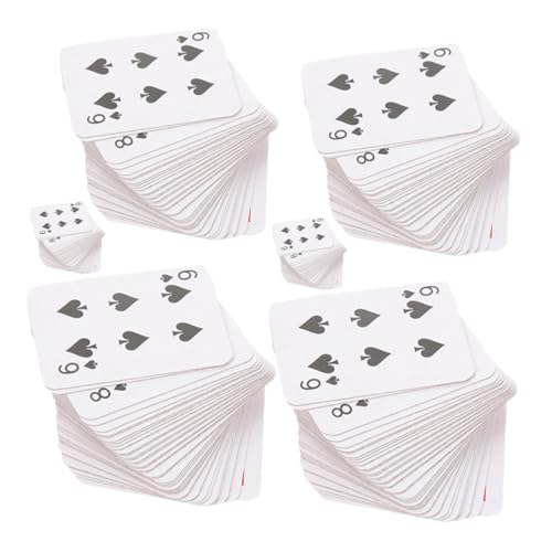 ERINGOGO 6st Pokerkarten Spielkarten Kleine Deckkarten Brettspiel-deckkarte Karten Teil Spielkarte Mini-puppenhauszubehör Minikarten Deckkartenspiele Beschichtetes Papier ERINGOGO 6st Pokerkarten Spielkarten Kleine Deckkarten Brettspiel-deckkarte Karten Teil Spielkarte Mini-puppenhauszubehör Minikarten Deckkartenspiele Beschichtetes Papier von ERINGOGO