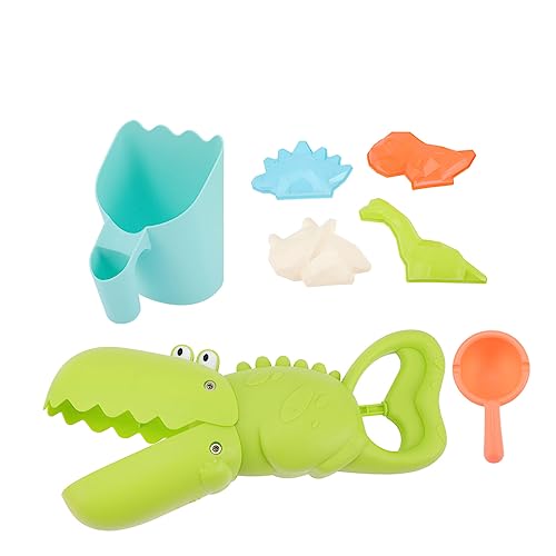 ERINGOGO 7 Stück Anzug Zum Sandgraben Sandspielzeug Für Den Strand Sandkastenspielzeug Strandkinder Spiele Am Strand Sand Strandkorb Outdoor-strandspielzeug Pp von ERINGOGO