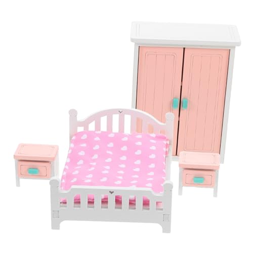 ERINGOGO 7 Stück Puppenhausmöbel Wohnstuhl Mini-puppenmöbel Mikrolandschaftsspielzeug Puppenhaus-szenerie-Requisiten Puppenstubenmöbel Kleiner Holzstuhl Für Puppe Miniatur-Bank Hölzern von ERINGOGO