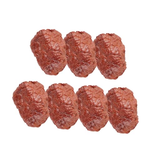 ERINGOGO 7 Stück Simulationsrindfleischmodell gefälscht realistisch künstliche Fleischrequisiten küchendekoration küchen Dekoration dekoratives Kunstfleisch Kunststoff-Fleisch PVC Brown ERINGOGO 7 Stück Simulationsrindfleischmodell gefälscht realistisch künstliche Fleischrequisiten küchendekoration küchen Dekoration dekoratives Kunstfleisch Kunststoff-Fleisch PVC Brown von ERINGOGO