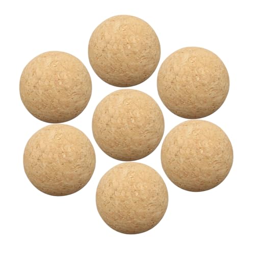 ERINGOGO 7 Stück Teiliges Tischfußball Zubehör aus Korkbällen Mini Tischkicker Bälle Einfache Installation Leicht und Tragbar Geeignet für Freizeitspiele ERINGOGO 7 Stück Teiliges Tischfußball Zubehör aus Korkbällen Mini Tischkicker Bälle Einfache Installation Leicht und Tragbar Geeignet für Freizeitspiele von ERINGOGO