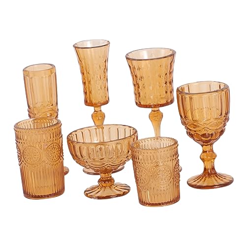 ERINGOGO 7 Stück Wasserbecher Für Zuhause Sukkulenten Künstliche Miniaturen Wiederverwendbares Künstliche Pooldekoration Ornamente Mini Becher Kleines Hauszubehör Miniatur von ERINGOGO