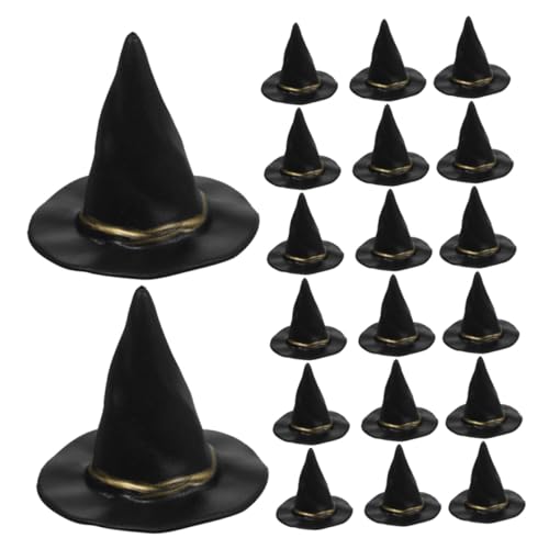 ERINGOGO 72 Stück Teiliges Hexenhüte Schwarz Kunststoff Handgefertigte DIY Halloween Dekorationen Winzige Zauberhüte für Puppenhaus Zubehör Langlebig und Farbecht Vielseitig als ERINGOGO 72 Stück Teiliges Hexenhüte Schwarz Kunststoff Handgefertigte DIY Halloween Dekorationen Winzige Zauberhüte für Puppenhaus Zubehör Langlebig und Farbecht Vielseitig als von ERINGOGO