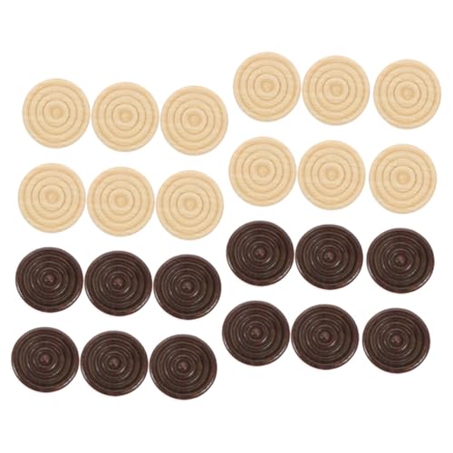 ERINGOGO 72Stücke Holz Schachfiguren Ersatzschachfiguren für Brettspiele Robustes Holzmaterial Leicht Transportierbar für Erwachsene für Familien ERINGOGO 72Stücke Holz Schachfiguren Ersatzschachfiguren für Brettspiele Robustes Holzmaterial Leicht Transportierbar für Erwachsene für Familien von ERINGOGO