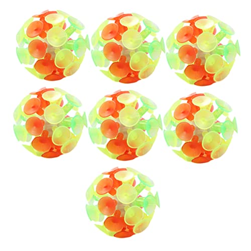 ERINGOGO 7Stücke Teiliges Hüpfball Für Saugball Spielzeuge Für Interaktive Eltern Junge Mädchen Spiele Für Partys Und Stressabbauend Und Vielseitig Einsetzbar von ERINGOGO