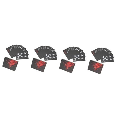 ERINGOGO 8 Kartons Karte Popular unterhaltungsspiele Spielset-Zubehör Tischspiel für den Haushalt Campingzubehör Geschenke Pokertisch Partyzubehör Schreibtisch Schachbrett Spielzeug Plastik von ERINGOGO
