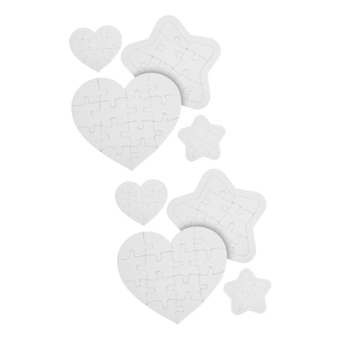 ERINGOGO 8 Sätze Puzzle zum Ausmalen Leere Puzzles zum Dekorieren DIY Rätsel Bulk herzförmig DIY -Rätsel Leere Rätsel der zum Färben kleine Rätsel weiße Rätsel Papier ERINGOGO 8 Sätze Puzzle zum Ausmalen Leere Puzzles zum Dekorieren DIY Rätsel Bulk herzförmig DIY -Rätsel Leere Rätsel der zum Färben kleine Rätsel weiße Rätsel Papier von ERINGOGO