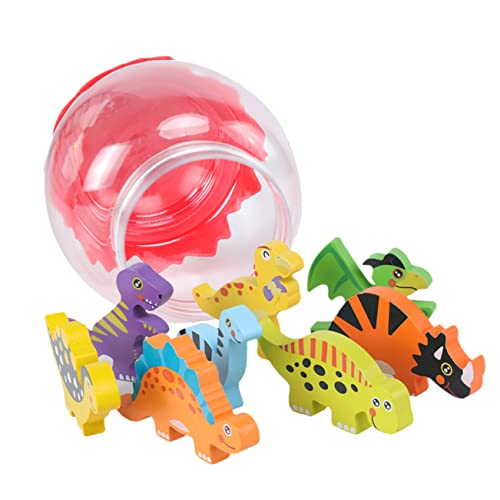 ERINGOGO 8 Stück Holzdinosaurierspielzeug kinderspielzeug Dinosaurier-Modellspielzeug pädagogisches Hölzern ERINGOGO 8 Stück Holzdinosaurierspielzeug kinderspielzeug Dinosaurier-Modellspielzeug pädagogisches Hölzern von ERINGOGO