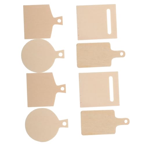 ERINGOGO 8 Stück Mini-schneidebrettmodell Mini-schneidebretter Griffe Für Wurstbretter Puppenküche Holzschneidebretter Zum Basteln Mini-holzschneidebrett Puppenhaus-küche Beige Hölzern ERINGOGO 8 Stück Mini-schneidebrettmodell Mini-schneidebretter Griffe Für Wurstbretter Puppenküche Holzschneidebretter Zum Basteln Mini-holzschneidebrett Puppenhaus-küche Beige Hölzern von ERINGOGO