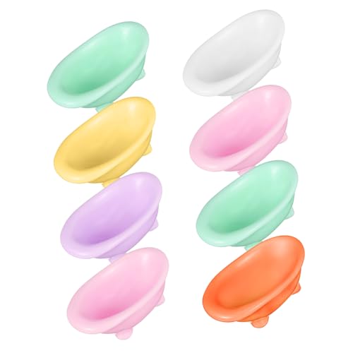 ERINGOGO 8 Stück Miniatur Badewanne Teilig für Puppenhaus Resin Badezimmer Dekoration Langlebig und Leicht für DIY Puppenhaus Zubehör ERINGOGO 8 Stück Miniatur Badewanne Teilig für Puppenhaus Resin Badezimmer Dekoration Langlebig und Leicht für DIY Puppenhaus Zubehör von ERINGOGO