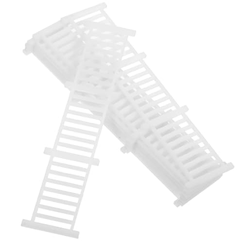 ERINGOGO 8 Stück Retro -geländermodell Puppenhauszaun Landschaft Malen Klein Zaundekoration Miniaturen Zäune Kanten Für Mini-Zaun-Modell Mikro Streikposten Grenze Zaunhandwerk Abs Weiß ERINGOGO 8 Stück Retro -geländermodell Puppenhauszaun Landschaft Malen Klein Zaundekoration Miniaturen Zäune Kanten Für Mini-Zaun-Modell Mikro Streikposten Grenze Zaunhandwerk Abs Weiß von ERINGOGO