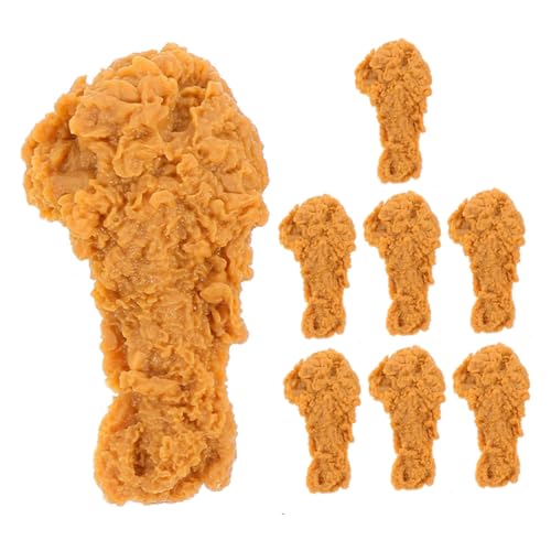 ERINGOGO 8 Stück Simulations Hühnermodell Lebensmittelfotografie Realistisches Huhn Dekorative Küchenartikel Simulierte Hähnchenschenkel Künstliche Lebensmittel Gefälschte ERINGOGO 8 Stück Simulations Hühnermodell Lebensmittelfotografie Realistisches Huhn Dekorative Küchenartikel Simulierte Hähnchenschenkel Künstliche Lebensmittel Gefälschte von ERINGOGO