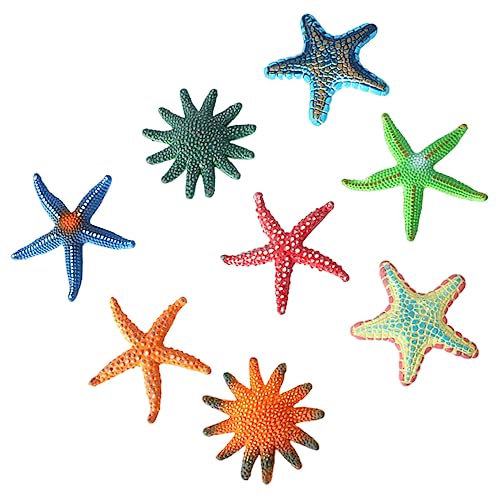 ERINGOGO 8 Stück Teiliges Bunte Meerestier Figuren Realistische Taucher Seesterne aus Robustem Kunststoff Glatte Oberfläche Sicher für Pool und Aquarium Deko für Sommer Schwimmspiele ERINGOGO 8 Stück Teiliges Bunte Meerestier Figuren Realistische Taucher Seesterne aus Robustem Kunststoff Glatte Oberfläche Sicher für Pool und Aquarium Deko für Sommer Schwimmspiele von ERINGOGO