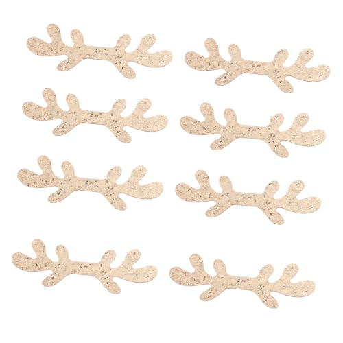 ERINGOGO 8 Stück Teiliges DIY Kopfhörer Zubehör Weihnachts Rentiergeweih Antler Cosplay Dekoration für Gaming Headsets Festliche Kopfbedeckung von ERINGOGO