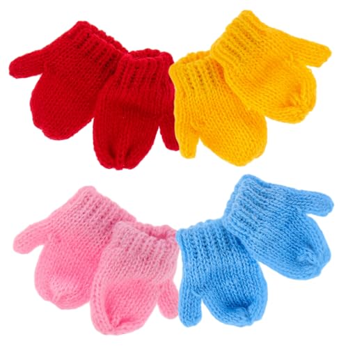 ERINGOGO 8 Stück Teiliges Mini Strickhandschuhe für Puppen Vielfältige Farben Geeignet für DIY Projekte und Puppenhaus Dekorationen für Kreative Spielideen und Stylische Outfits ERINGOGO 8 Stück Teiliges Mini Strickhandschuhe für Puppen Vielfältige Farben Geeignet für DIY Projekte und Puppenhaus Dekorationen für Kreative Spielideen und Stylische Outfits von ERINGOGO