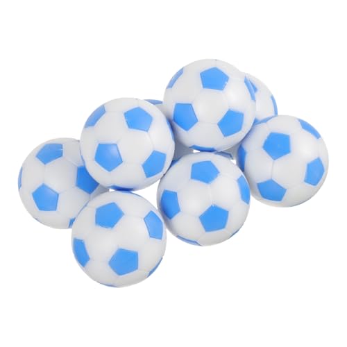 ERINGOGO 8 Stück Teiliges Mini Tischfußball Bälle Kunststoff Ersatzkugeln für Tischkicker Tischfußballspiele Party Zubehör Himmelblau Weiß ERINGOGO 8 Stück Teiliges Mini Tischfußball Bälle Kunststoff Ersatzkugeln für Tischkicker Tischfußballspiele Party Zubehör Himmelblau Weiß von ERINGOGO