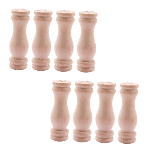 ERINGOGO 8 Stück Teiliges Miniatur Holzpfosten Mini Puppenhaus Möbel Zubehör Filigrane Miniatur Ornamente für DIY Wohnlandschaft Dekoration für Puppenhäuser und Schreibtisch ERINGOGO 8 Stück Teiliges Miniatur Holzpfosten Mini Puppenhaus Möbel Zubehör Filigrane Miniatur Ornamente für DIY Wohnlandschaft Dekoration für Puppenhäuser und Schreibtisch von ERINGOGO