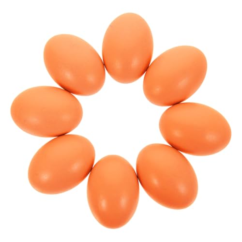 ERINGOGO 8 Stück Teiliges Realistisch Gestaltete Künstliche Holzeier für DIY Basteln und Dekoration Glatte Oberfläche Unbedenklich Vielseitig Einsetzbar als Frühlings- oder Wohnaccessoire ERINGOGO 8 Stück Teiliges Realistisch Gestaltete Künstliche Holzeier für DIY Basteln und Dekoration Glatte Oberfläche Unbedenklich Vielseitig Einsetzbar als Frühlings- oder Wohnaccessoire von ERINGOGO