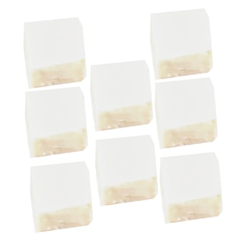 ERINGOGO 8 Stück Teiliges Simulierte Tofu Würfel Modelle aus Realistische Dekoration für Küche Fotografie und Ausstellungen Ungiftig und Sicher ERINGOGO 8 Stück Teiliges Simulierte Tofu Würfel Modelle aus Realistische Dekoration für Küche Fotografie und Ausstellungen Ungiftig und Sicher von ERINGOGO