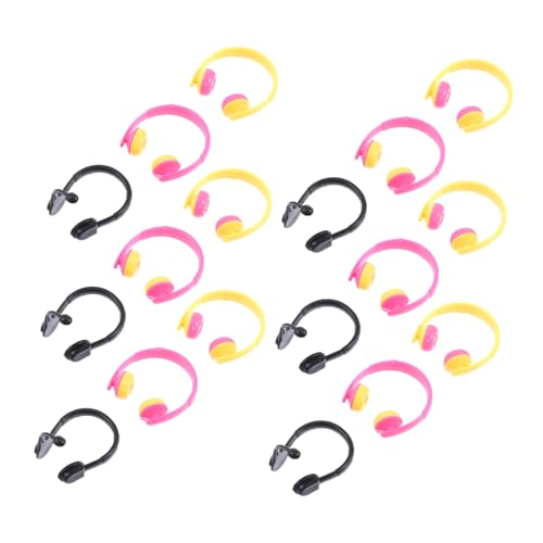 ERINGOGO 80 Stück Teiliges Mini Puppen Headset Bunte Sonnenbrillen und Schwarze Mikrofon Accessoires Leichte Puppendekoration für DIY Realistische Miniatur Requisiten für Puppenfotografie ERINGOGO 80 Stück Teiliges Mini Puppen Headset Bunte Sonnenbrillen und Schwarze Mikrofon Accessoires Leichte Puppendekoration für DIY Realistische Miniatur Requisiten für Puppenfotografie von ERINGOGO