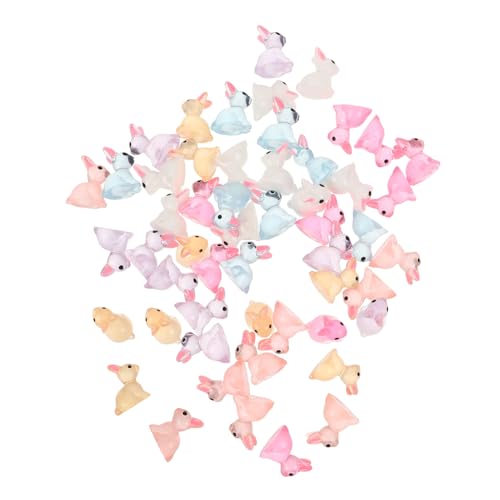 ERINGOGO 80stücke Teiliges Leuchtende Mini- Figuren Süße Osterdeko Für Garten Party Niedliche Harzkaninchen Blau Rosa Orange Weiß ERINGOGO 80stücke Teiliges Leuchtende Mini- Figuren Süße Osterdeko Für Garten Party Niedliche Harzkaninchen Blau Rosa Orange Weiß von ERINGOGO