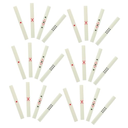 ERINGOGO 88 Stück Teiliges Mahjong Zählstäbe Präzise Punktezähler für Traditionelle Chinesische Brettspiele Langlebige Scoring Sticks für Mahjong Spieler und Familienspiele von ERINGOGO
