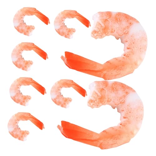 ERINGOGO 8St Garnelenimitat Tanzspiegelkugel Samtdekoration Snack-Dekoration Statuenmodell Dosen küchen Dekoration Party Dekoration Garnelen-Modelle gefälschtes Essen als Dekoration PVC rot ERINGOGO 8St Garnelenimitat Tanzspiegelkugel Samtdekoration Snack-Dekoration Statuenmodell Dosen küchen Dekoration Party Dekoration Garnelen-Modelle gefälschtes Essen als Dekoration PVC rot von ERINGOGO
