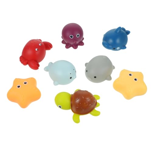 ERINGOGO 8St Kleine Badespielzeug wasserspielzeug kinderwasserspielzeuge Water Toys Badespielzeug für Babys wasserspielsachen Badespielzeug für Badewanne Vinyl ERINGOGO 8St Kleine Badespielzeug wasserspielzeug kinderwasserspielzeuge Water Toys Badespielzeug für Babys wasserspielsachen Badespielzeug für Badewanne Vinyl von ERINGOGO