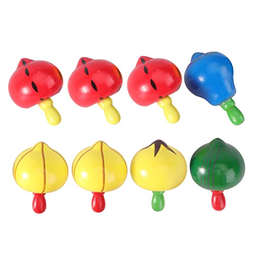 ERINGOGO 8Stücke Holzspielzeug mit Fruchtmuster Kreatives Gyro Hand Augen Koordination für Jungen und und Sicher für Drinnen ERINGOGO 8Stücke Holzspielzeug mit Fruchtmuster Kreatives Gyro Hand Augen Koordination für Jungen und und Sicher für Drinnen von ERINGOGO