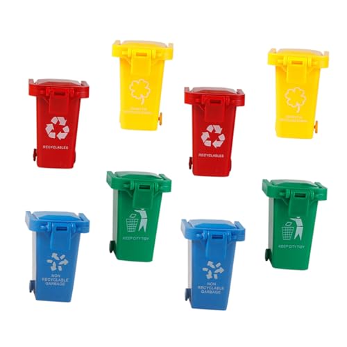 ERINGOGO 8Stücke Kleiner Mülleimer für Teiliges aus Kunststoff für Spielzeugmüllwagen Leicht und Langlebig für Jungen für Kreative Spiele ERINGOGO 8Stücke Kleiner Mülleimer für Teiliges aus Kunststoff für Spielzeugmüllwagen Leicht und Langlebig für Jungen für Kreative Spiele von ERINGOGO