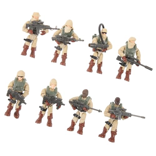 ERINGOGO 8Stücke Mini Soldaten Figuren aus Detailreiche Actionfiguren für Sandtisch Dekoration Langlebig und Vielseitig Einsetzbar Requisiten für Kreative Szenen ERINGOGO 8Stücke Mini Soldaten Figuren aus Detailreiche Actionfiguren für Sandtisch Dekoration Langlebig und Vielseitig Einsetzbar Requisiten für Kreative Szenen von ERINGOGO