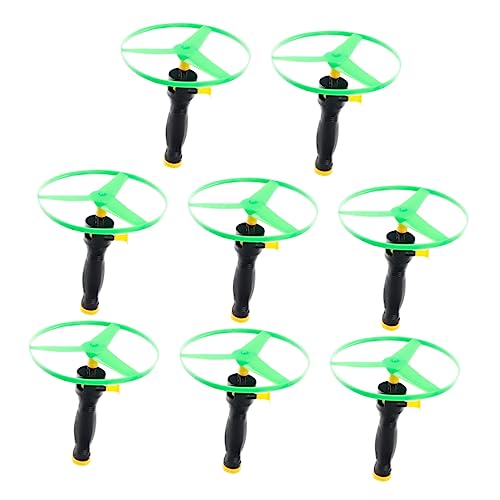 ERINGOGO 8Stücke Sportfliegerscheibe Kreatives Fliegendes Scheibenspielzeug Für Lustiger Propeller Und Untertasse Für Outdoor Spiele Und Gartenabenteuer Farben Zufällig von ERINGOGO