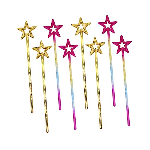 ERINGOGO 8Stücke Sternstäbe aus Glitzernde Zauberstäbe für Party Dekoration für Geburtstagsfeiern Halloween und Cosplay Regenbogenfarben ERINGOGO 8Stücke Sternstäbe aus Glitzernde Zauberstäbe für Party Dekoration für Geburtstagsfeiern Halloween und Cosplay Regenbogenfarben von ERINGOGO