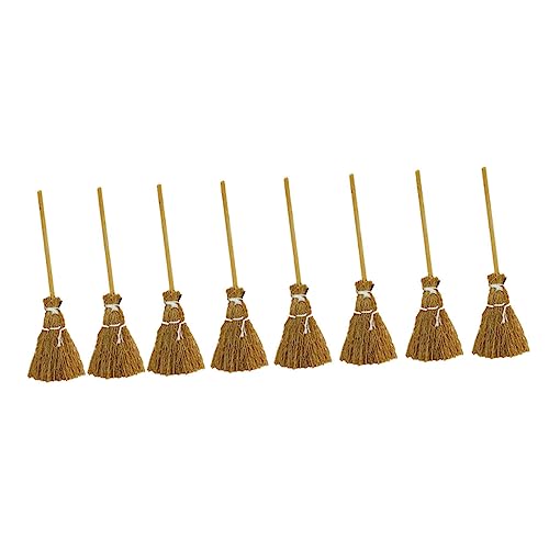 ERINGOGO 8st Puppenhausbesen Heimdekoration Kinderspielzeug Mini-strohbesen Stroh Weicher Besen Mini-Besen Zauberer Besenstiel Hexenzubehör Hexenstrohbesen Mini-Hexenbesen Vegetation ERINGOGO 8st Puppenhausbesen Heimdekoration Kinderspielzeug Mini-strohbesen Stroh Weicher Besen Mini-Besen Zauberer Besenstiel Hexenzubehör Hexenstrohbesen Mini-Hexenbesen Vegetation von ERINGOGO
