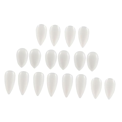 ERINGOGO 9 Paare Halloween Vampirzähne Verschiedene Kunstzähne Für Cosplay Kostüm Party Make Up Karneval Erwachsene von ERINGOGO