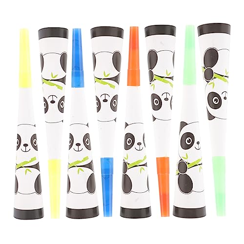 ERINGOGO 9 Pcs Kinder Geburtstag Party Fußball Thema Trompete Spielzeug Sport Treffen Jubeln Trompeten Für Kinder Papier Trompeten von ERINGOGO