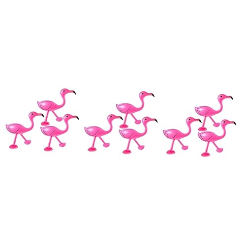 ERINGOGO 9 STK aufblasbare Palme Badespielzeug für Babys weihnachtsschlauchboote freigabe aufblasbares Spielzeug Spielzeuge Flamingo-Spielzeug aufblasbarer Flamingo zu Hause schmücken von ERINGOGO
